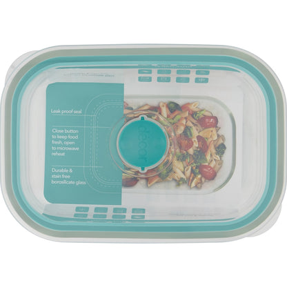 Decor Vent & Seal Glass Container Oblong 1.5l Each