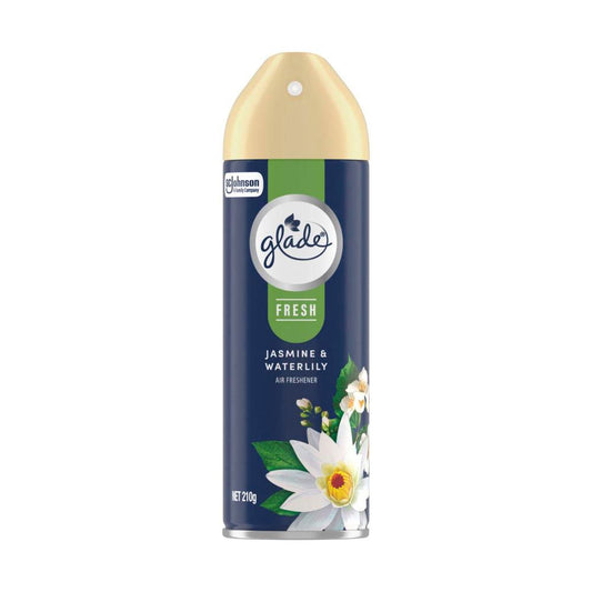 Glade Fresh Aerosol Jasmine & Waterlily - 210g