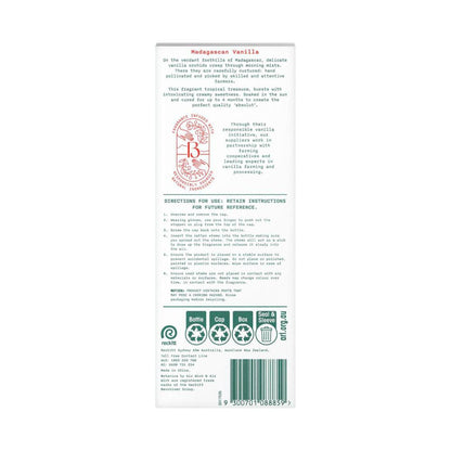 Botanica Origins Reed Diffuser Madagascan Vanilla - 85mL