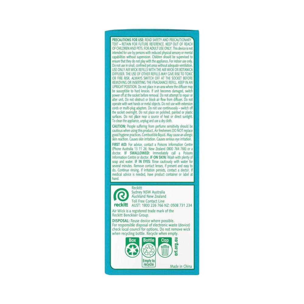 Air Wick Scented Oil Plug-in-diffuser + Refill Ocean Waves & Sea Salt - 1 Pack