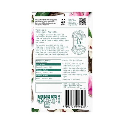 Botanica By Air Wick Air Freshener Plug In Diffuser Le Vanilla & Himalayan M ... 22mL