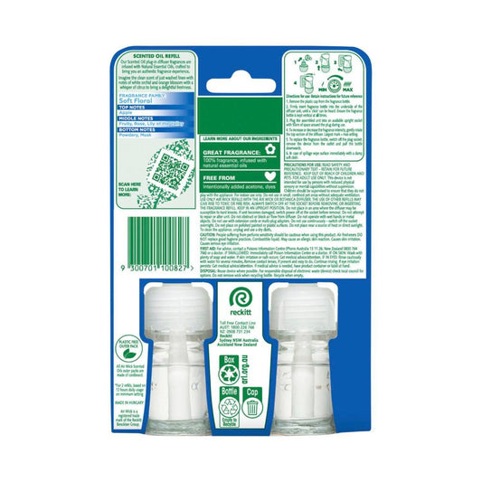 Air Wick Freshener Refill Linen & White Orchid - 38 mL