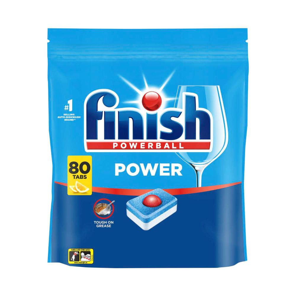 Finish Power Dishwashing Tablets - 80 Pack