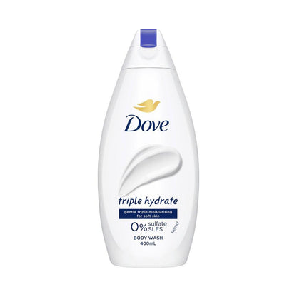 Dove Essential Hydrate Body Wash - 400mL
