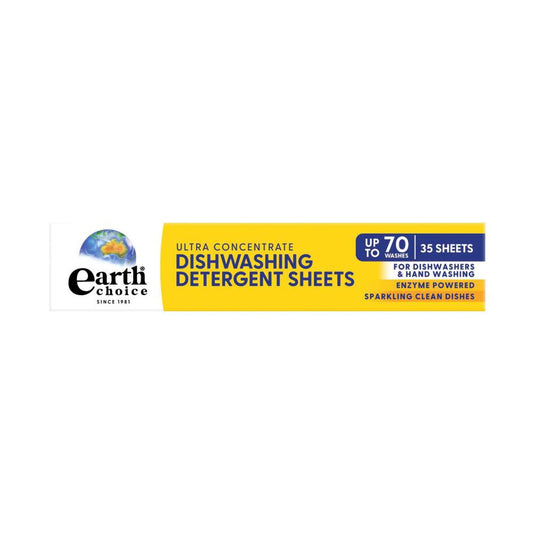 Earth Choice Dishwashing Sheets - 35 Pack