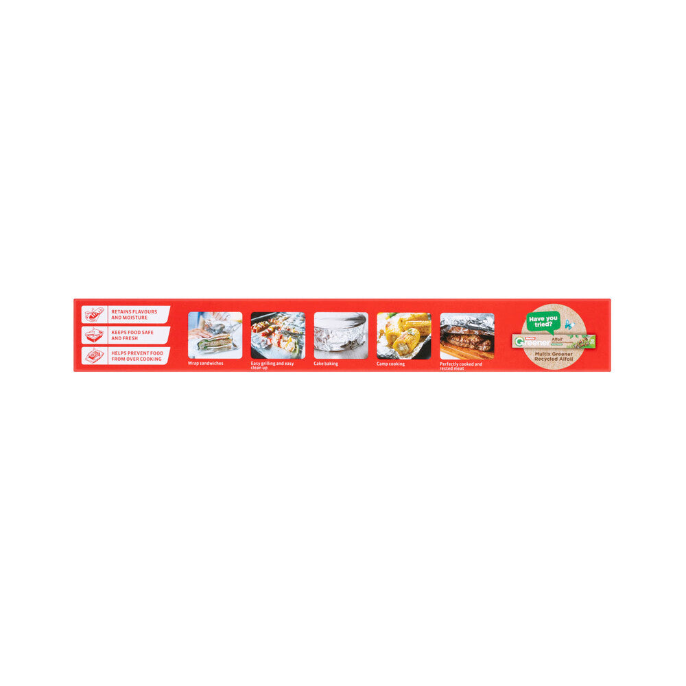 Multix Aluminium Foil Wrap 10m x 30cm - 10m