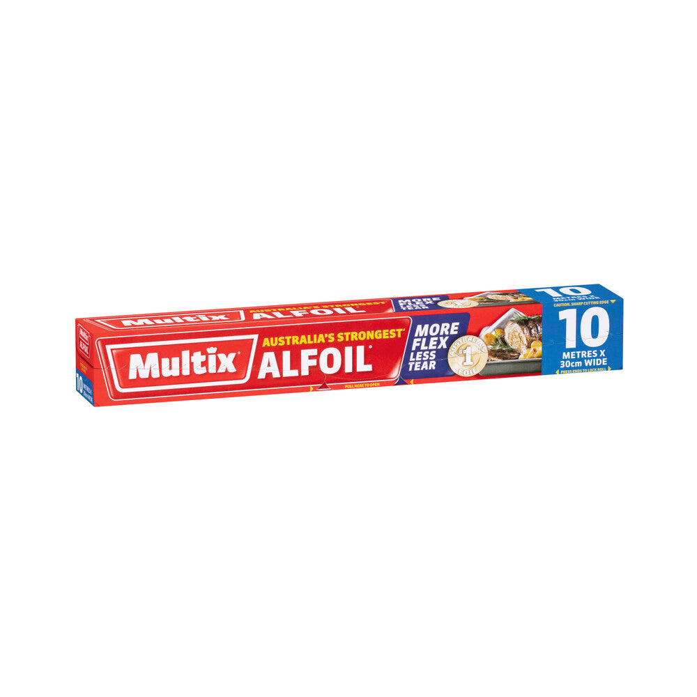 Multix Aluminium Foil Wrap 10m x 30cm - 10m