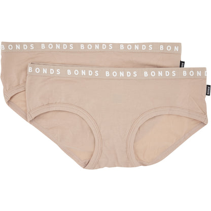 Bonds Ladies Hipster Boyleg Size 14 Assorted 2 Pack