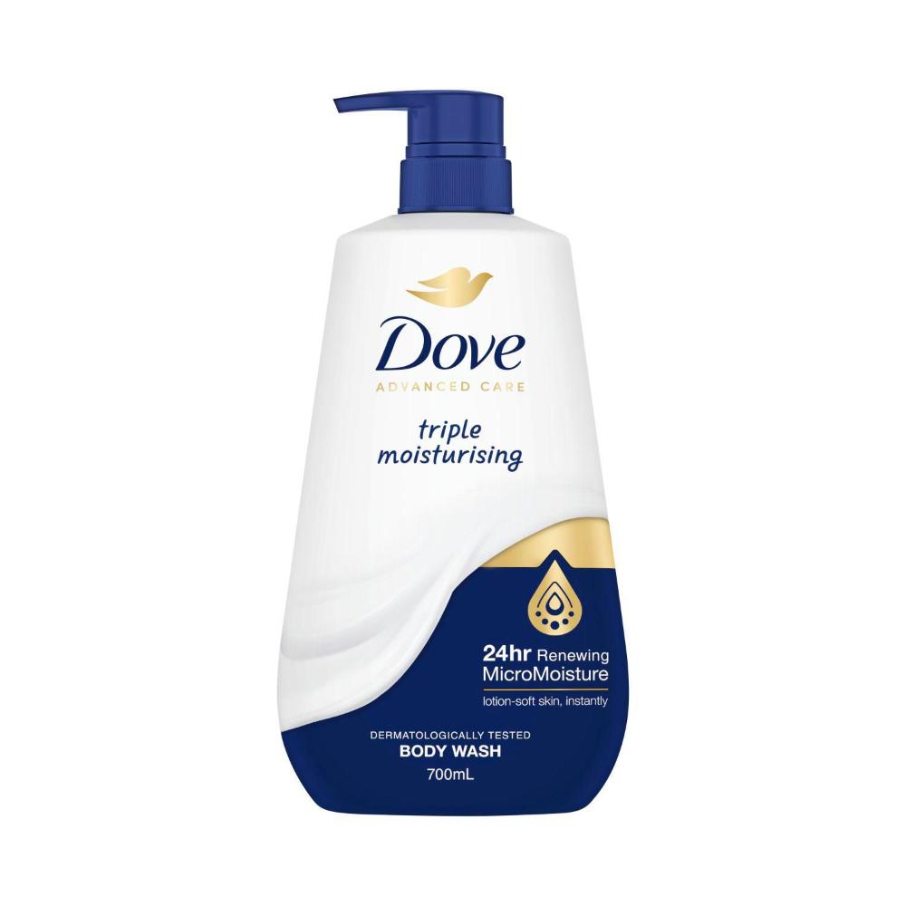 Dove Advance Body Wash Triple Moist - 700 mL
