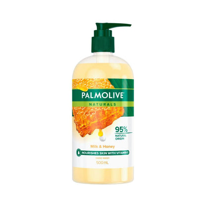 Palmolive Naturals Hand Wash Milk And Honey Pump - 500mL