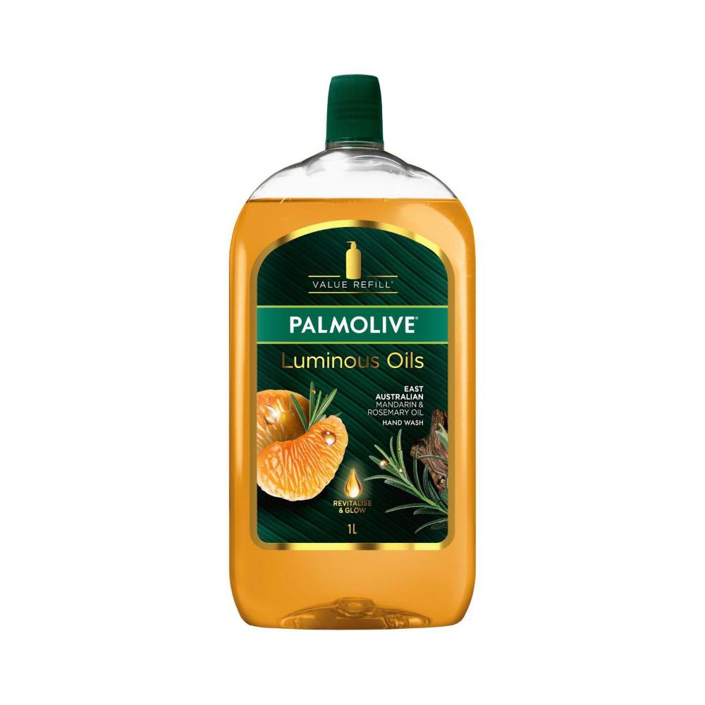 Palmolive Luminous Oils Hand Wash Refill Mandarin & Rosemary - 1L