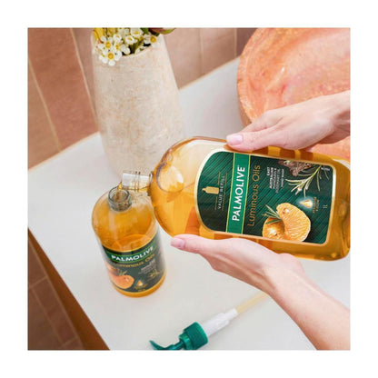 Palmolive Luminous Oils Hand Wash Refill Mandarin & Rosemary - 1L