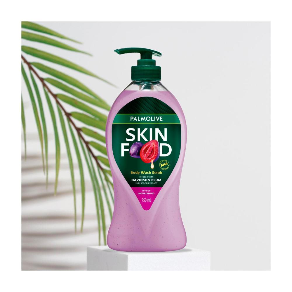 Palmolive Skin Food Body Wash Davidson Plum - 750mL