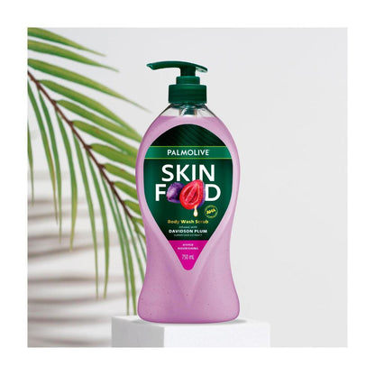 Palmolive Skin Food Body Wash Davidson Plum - 750mL