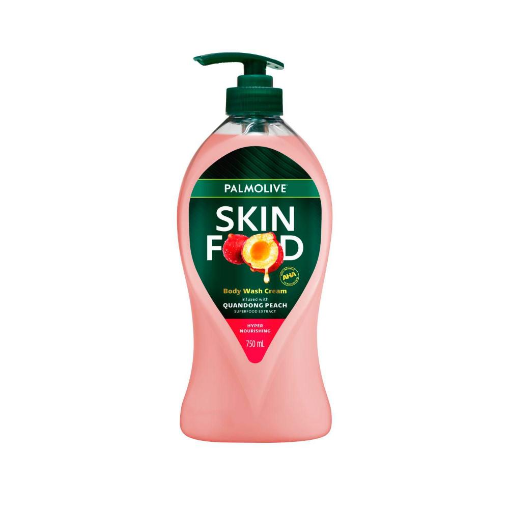 Palmolive Skin Food Body Wash Quandong Peach - 750mL