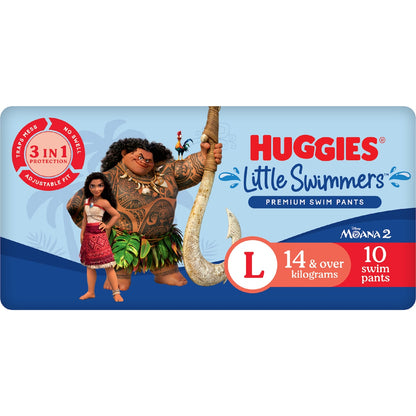 Huggies Little Swimmers Swim Nappies Large (15kg+) 12 Pack