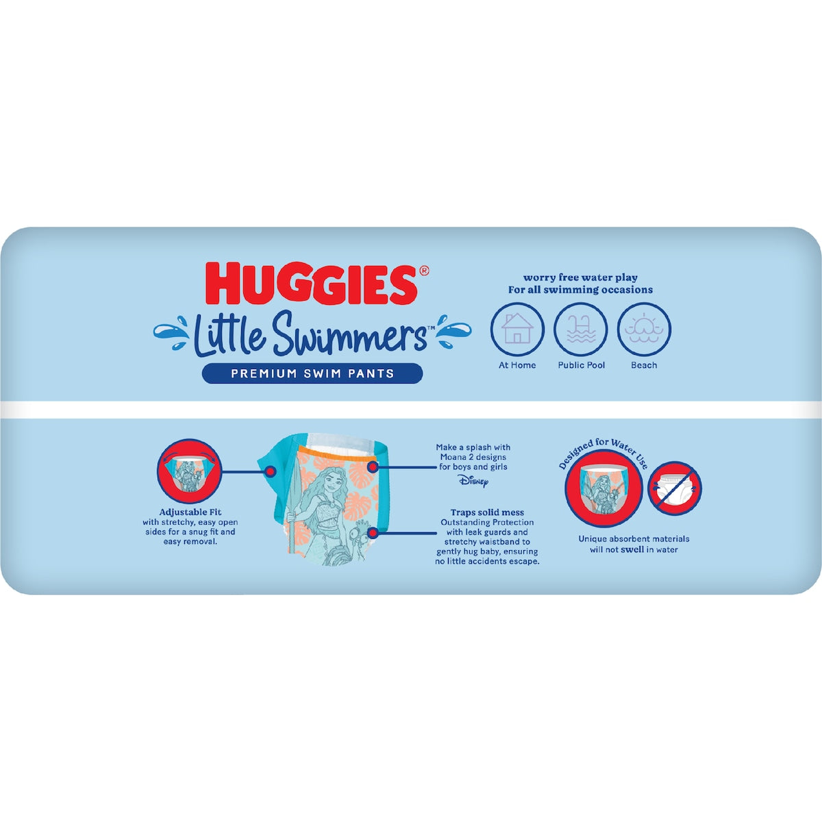 Huggies Little Swimmers Swim Nappies Large (15kg+) 12 Pack