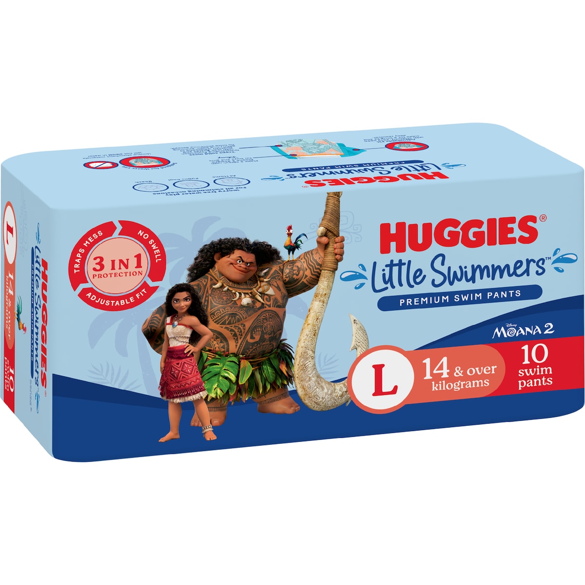 Huggies Little Swimmers Swim Nappies Large (15kg+) 12 Pack