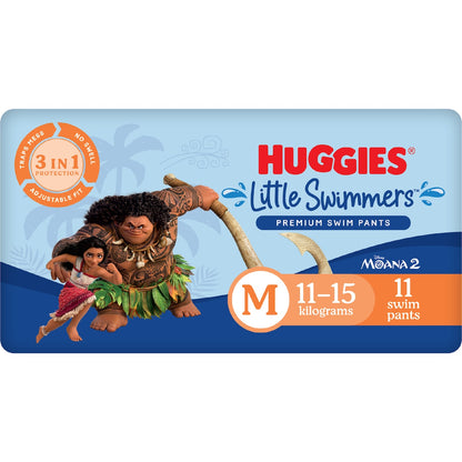 Huggies Little Swimmers Swim Nappies Medium (12-15kg) 12 Pack
