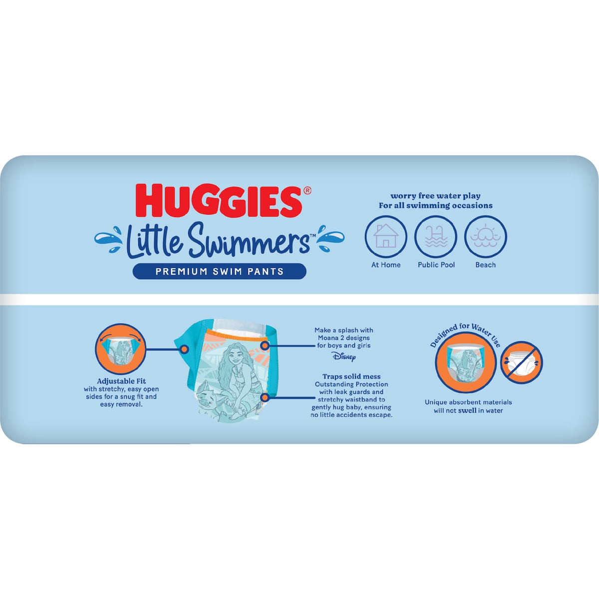 Huggies Little Swimmers Swim Nappies Medium (12-15kg) 12 Pack