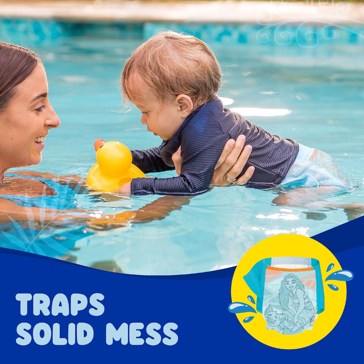 Huggies Little Swimmers Swim Nappies Medium (12-15kg) 12 Pack