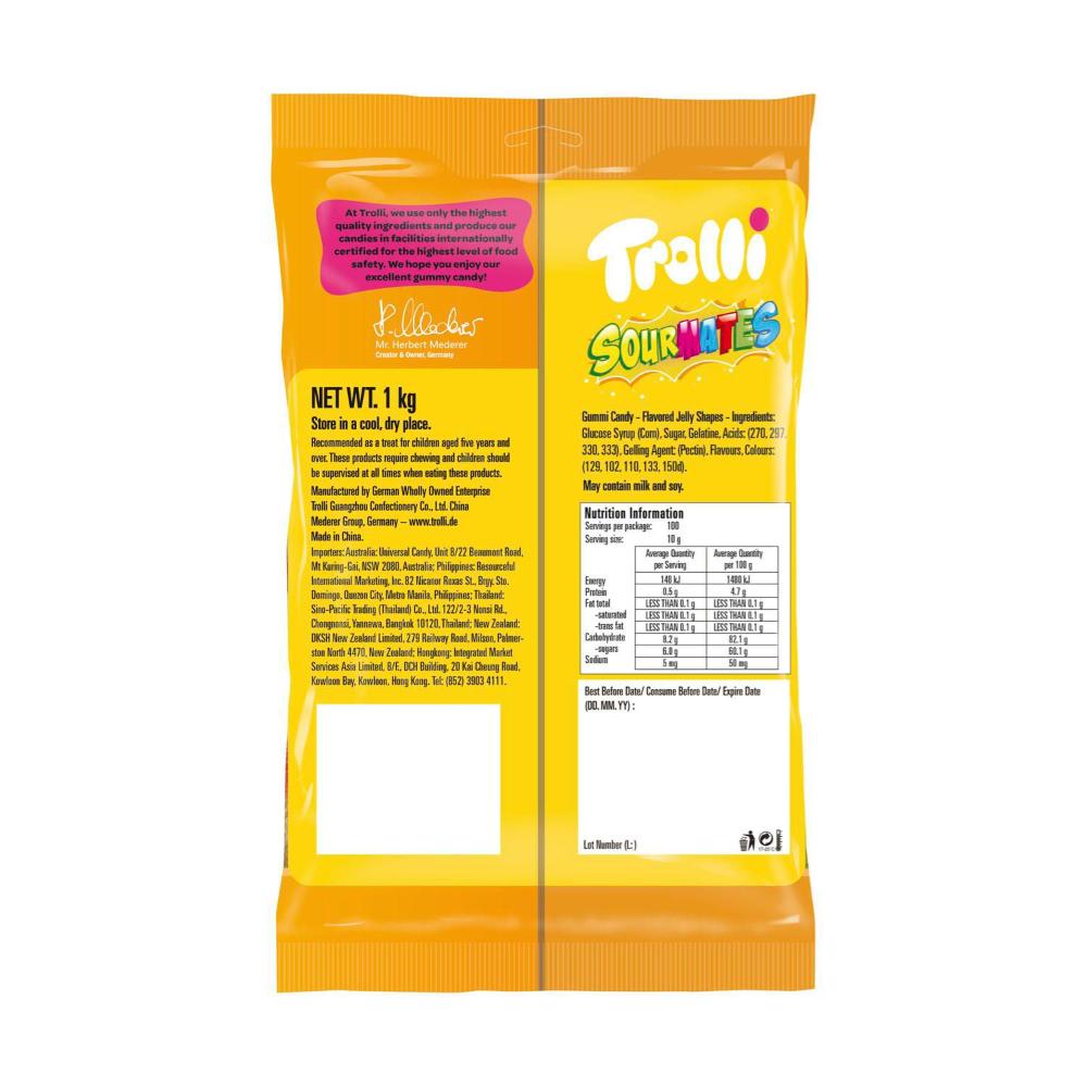 Trolli Sour Mates Bag - 1 Kg