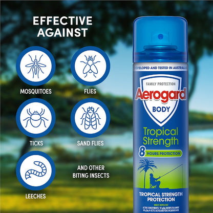 Aerogard Tropical Strength Insect Repellent Spray 150g