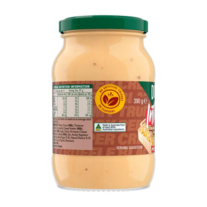 Dolmio Intensify Creamy Truffle Flavour & Black Pepper Pasta Bake Sauce - 390g