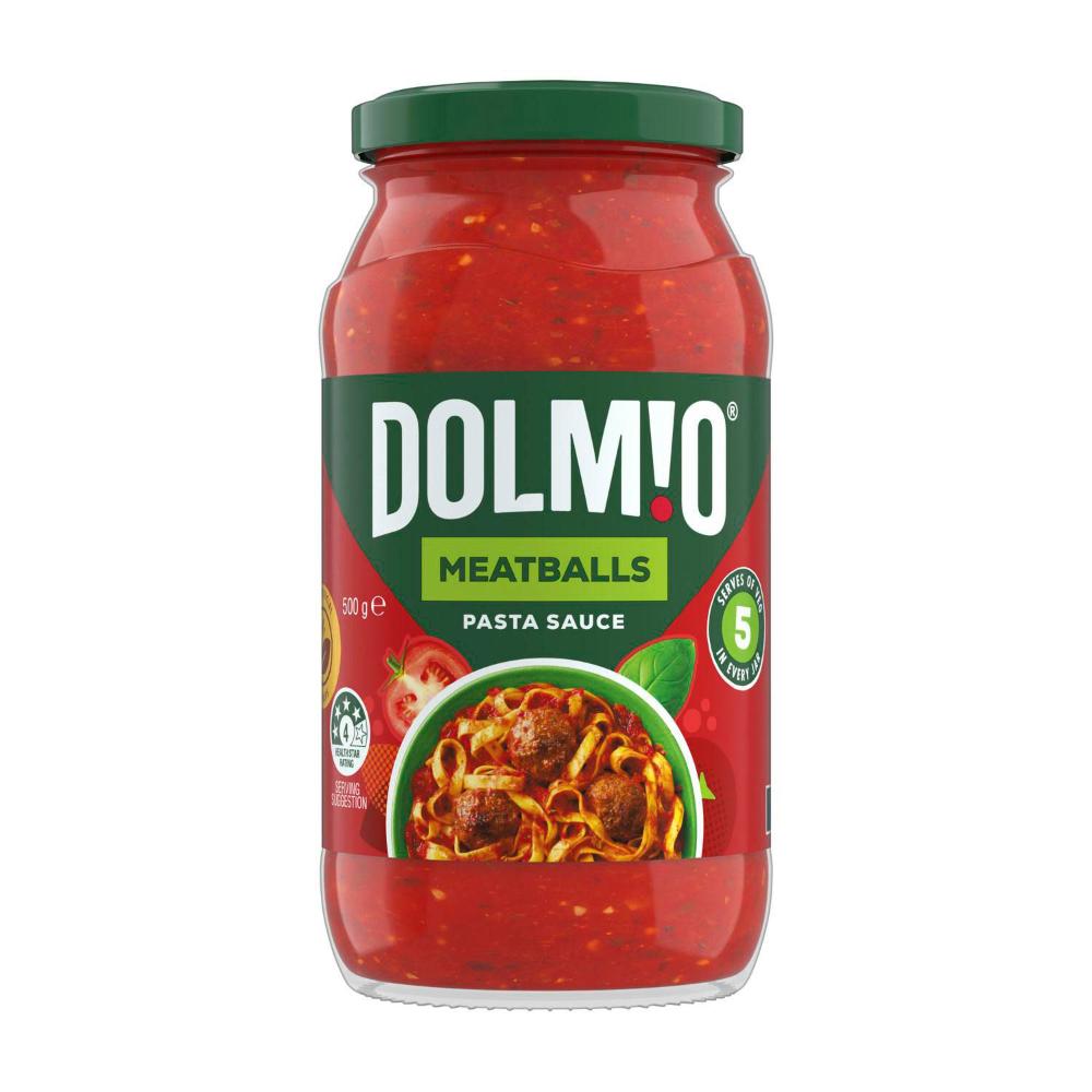 Dolmio Extra Pasta Sauce Meatballs - 500g