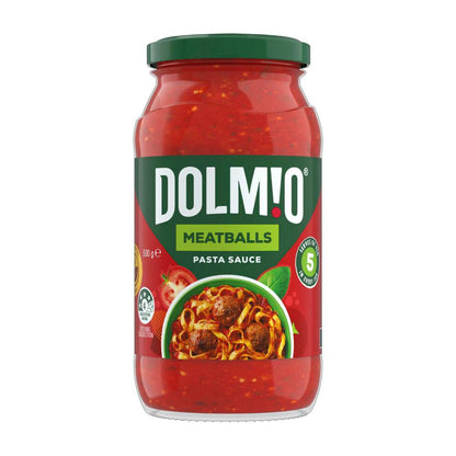 Dolmio Extra Pasta Sauce Meatballs - 500g