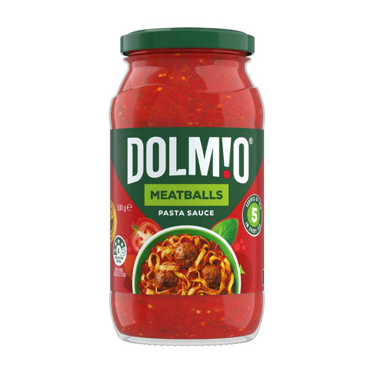 Dolmio Extra Pasta Sauce Meatballs - 500g