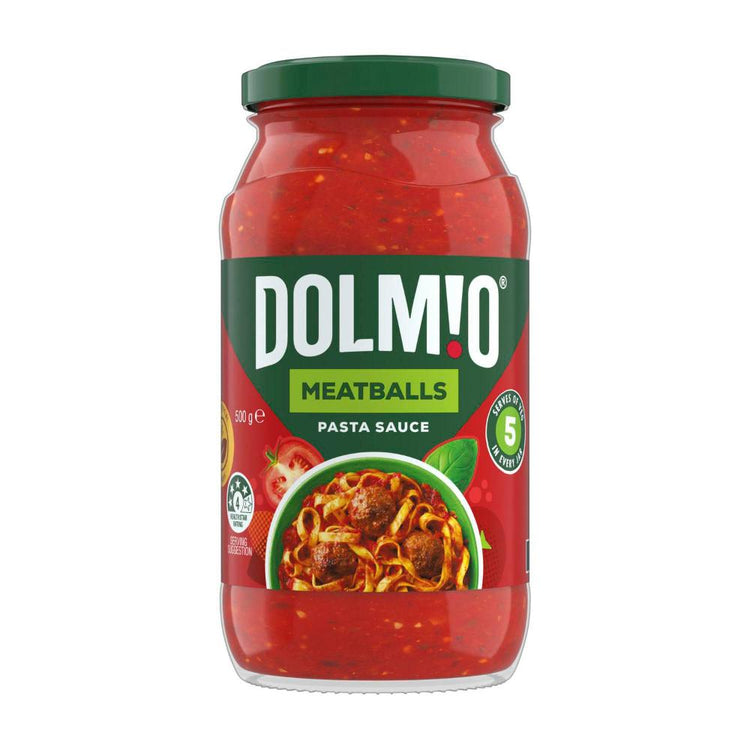 Dolmio Extra Pasta Sauce Meatballs - 500g
