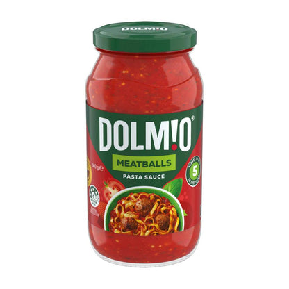 Dolmio Extra Pasta Sauce Meatballs - 500g