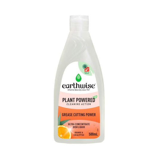 Earthwise Dishwashing Liquid Orange Eucalyptus - 500 mL
