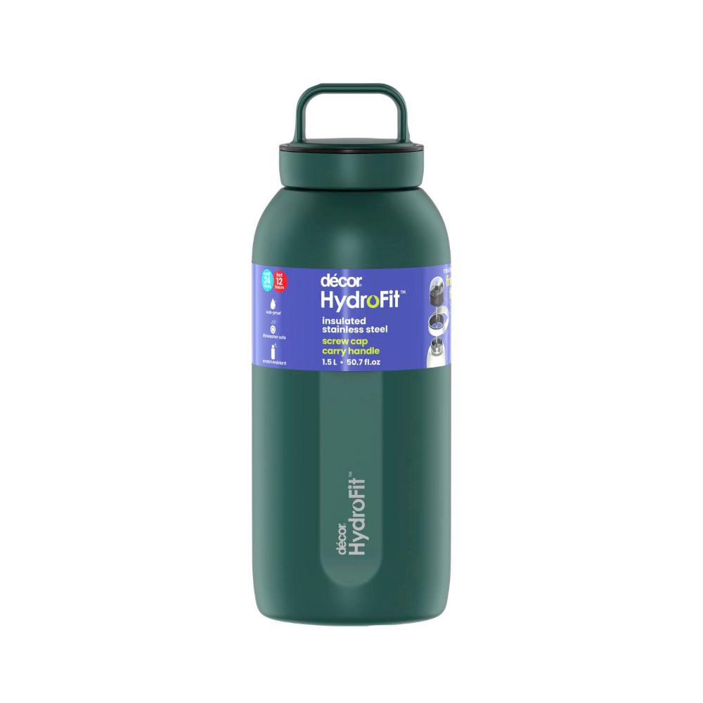 Decor Hydrofit Screw Cap Double Wall Ss Bottle 1.5l - 1 Each