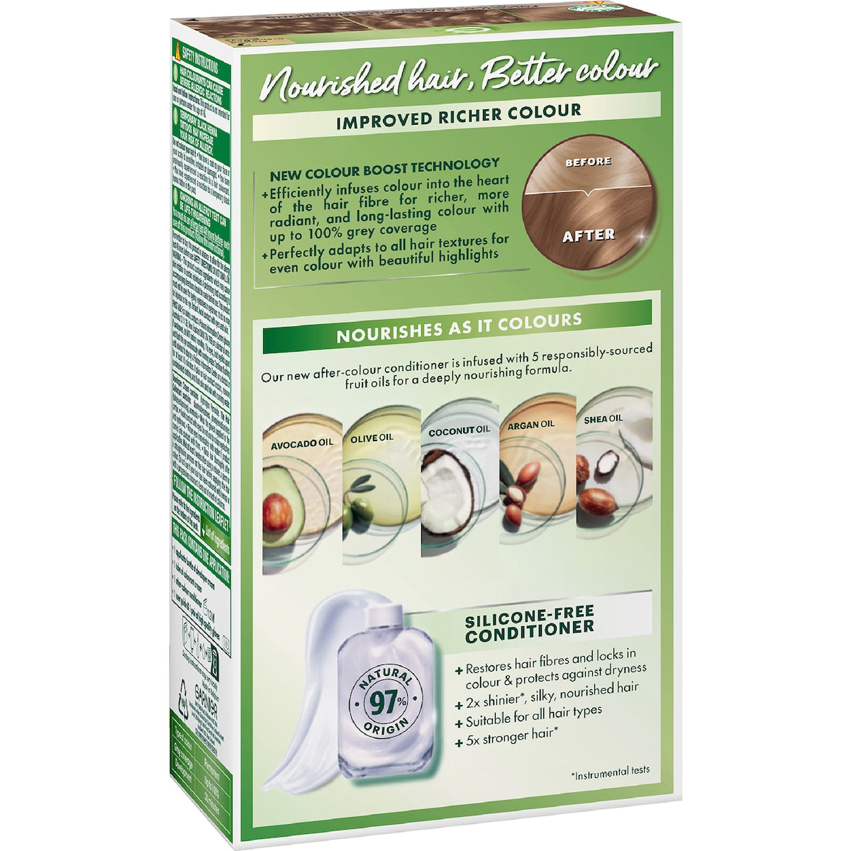 Garnier Nutrisse Hair Colour 7.0 Almond Crème Each