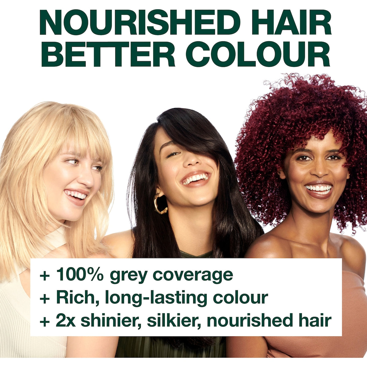 Garnier Nutrisse Hair Colour 7.0 Almond Crème Each