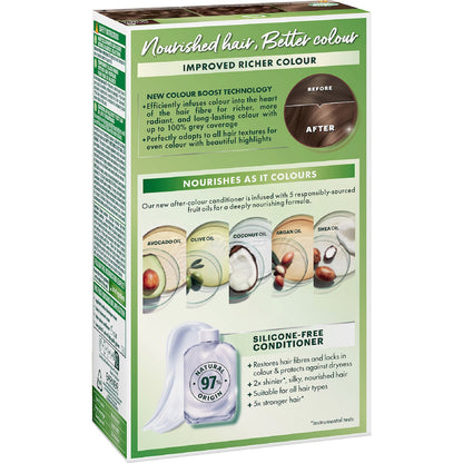 Garnier Nutrisse Permanent Hair Colour 6 Acorn Each