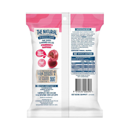 The Natural Confectionery Co. Juicy Bursts Strawberry & Raspberry Flavoured L ... 150g