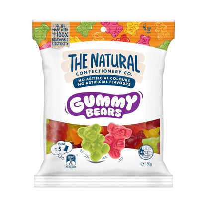 The Natural Confect Co. Gummy Bears - 180g