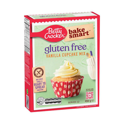 Betty Crocker Bake Smart Gluten Free Vanilla Cupcake - 450g