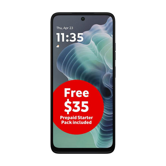 Vodafone Motorola G35 5g Midnight Black Prepaid - 1 Each