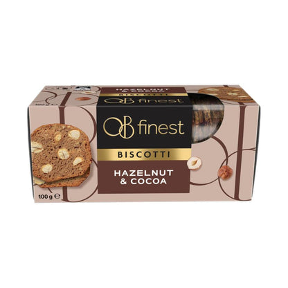 Ob Finest Hazelnut & Cocoa Biscuit - 100g