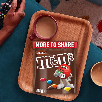 M&ms Milk Chocolate Snack & Share Bag 380g