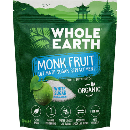 Whole Earth Monk Fruit Sweetener Granules 200g