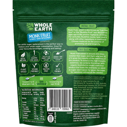 Whole Earth Monk Fruit Sweetener Granules 200g