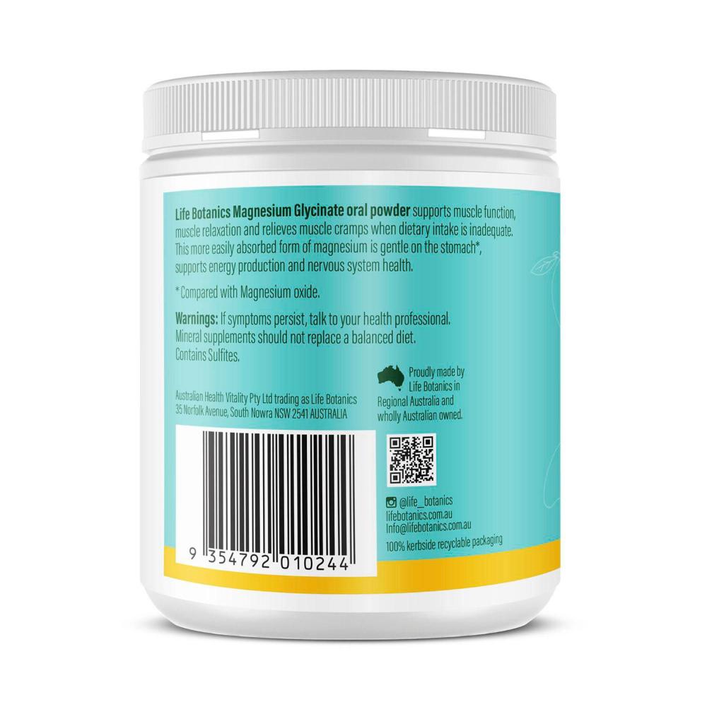 Life Botanics Powder Magnesium Glycinate - 150g