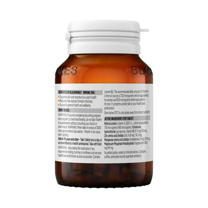 Blackmores Immune Zinc - 120 Pack