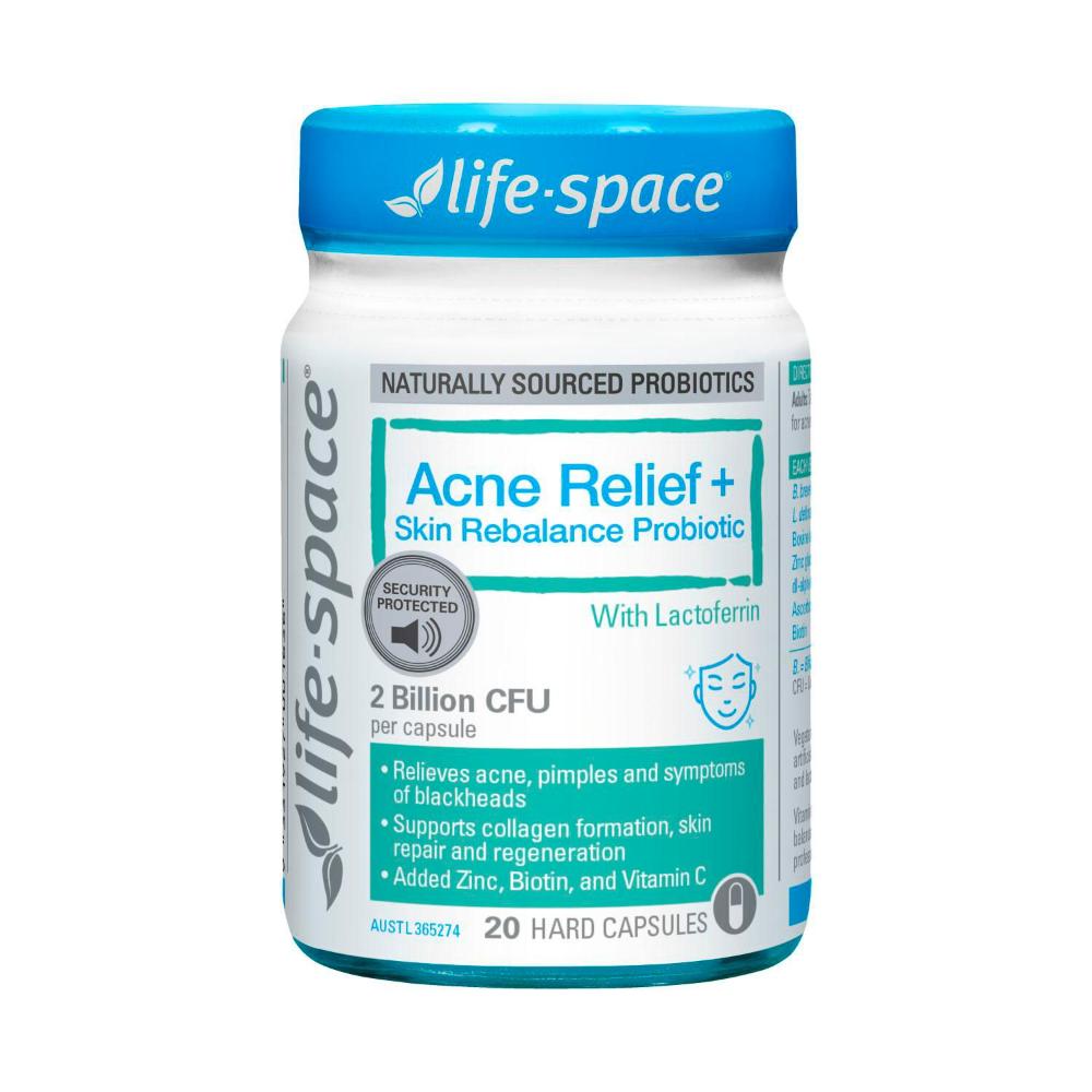 Life Space Probiotic Acne Relief Skin Balance - 20 Pack