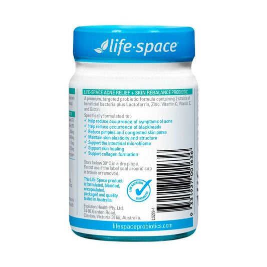 Life Space Probiotic Acne Relief Skin Balance - 20 Pack